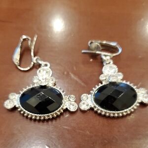 Vintage Costume Clip Earrings